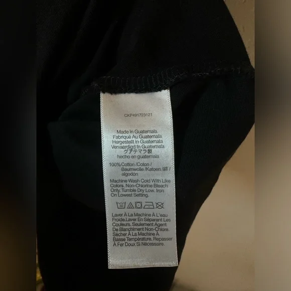 Madewell Black Cotton Tank Top - Picture 3 of 3